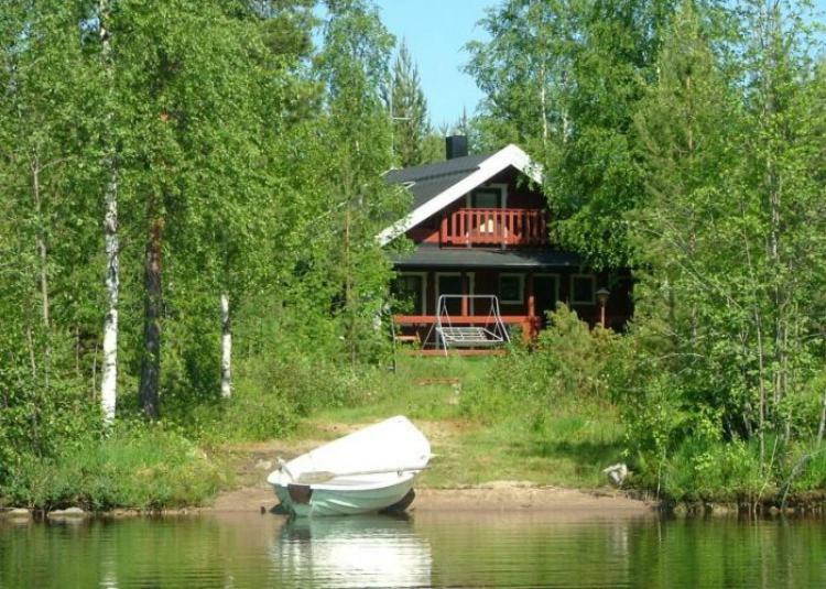 Villa Loma Rinteelae à Suonenvaara Extérieur photo